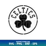 boston celtics logo stencil svg cricut