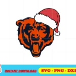 Chicago Bears Christmas SVG