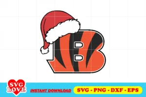 cincinnati bengals christmas svg