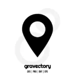 location pin svg free cut file