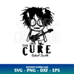 robert smith the cure svg