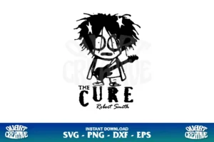 robert smith the cure svg