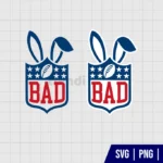 Bad Bunny NFL SVG