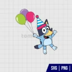 Bluey Birthday Party SVG