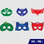 PJ Mask SVG Bundle