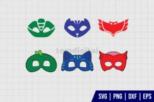 PJ Mask SVG Bundle