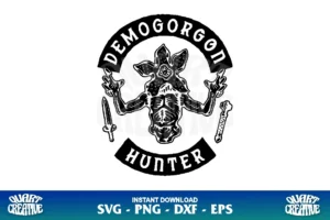 demogorgon hunter svg stranger things svg