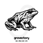frog vector svg free