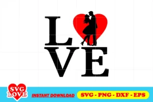 love couple svg cricut