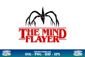 the mind flayer stranger things svg