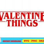 valentine things svg cricut