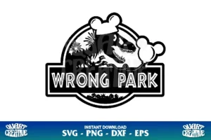 wrong park svg jurassic world svg