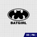 Batgirl Logo SVG