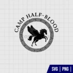 Camp Half Blood Logo SVG