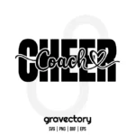 Cheer Coach SVG Free