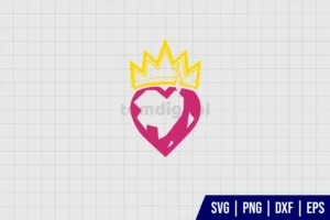 Descendants Evie SVG