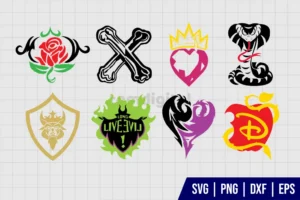 Descendants Symbol SVG