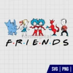Dr Seuss Friends SVG