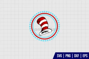 Dr Seuss Hat SVG Files