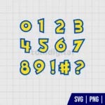 Pokemon Numbers SVG