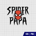 Spider Papa SVG File