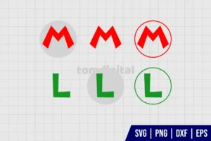 Super Mario Logo SVG
