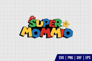 Super Mommio SVG