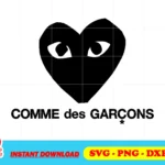 Comme Des Garcons SVG Logo Black