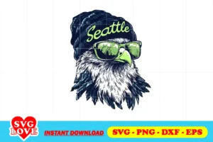 seattle seahawks eagle football PNG Design