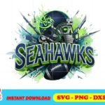 seattle seahawks skull png design