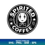 spirited coffee svg cricut