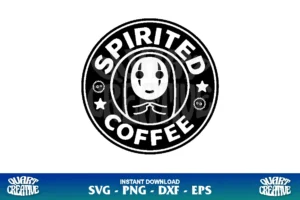 spirited coffee svg cricut