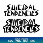 sucidal tendencies logo svg cut file