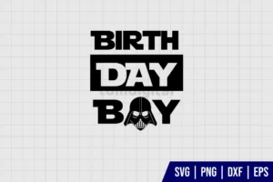 Darth Vader Birthday SVG