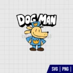 Dog Man SVG