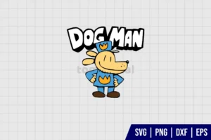 Dog Man SVG