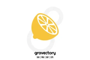 Lemon Slice SVG Free