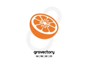 Orange Slice SVG Free