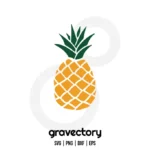 Pineapple SVG Free