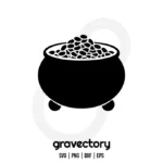 Pot Of Gold SVG Free