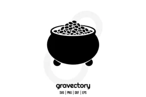 Pot Of Gold SVG Free