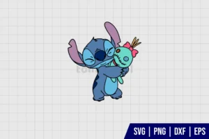 Stitch And Scrump SVG Layered