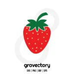 Strawberry SVG Free