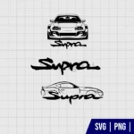 Toyota Supra Logo SVG