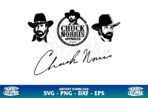 chuck norris svg bundle