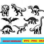 Dinosaur SVG Bundle