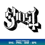 ghost band logo svg