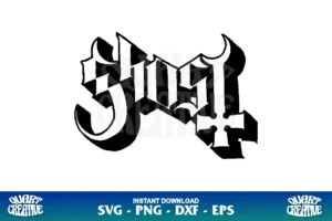 ghost band logo svg