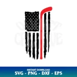 hockey american flag svg cricut
