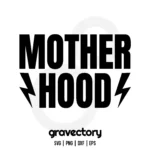 mother hood svg cut file